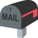 closed mailbox with lowered flag emoji