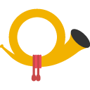 postal horn emoji