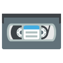 videocassette emoji meaning