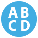 input symbol for latin capital letters emoji details, uses