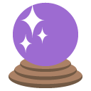 crystal ball emoji details, uses