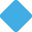 large blue diamond emoji details, uses