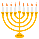 Menorah With Nine Branches emoji meanings