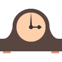 mantlepiece clock emoji details, uses