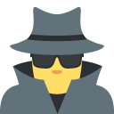 sleuth or spy emoji meaning