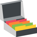 card file box copy paste emoji