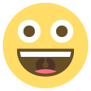 Grinning Face emoji details, uses