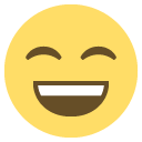 smiling face with open mouth and smiling eyes emoji images