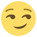 smirking face copy paste emoji