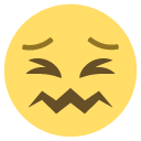 confounded face copy paste emoji