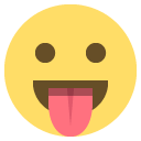 face with stuck-out tongue copy paste emoji
