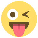 Face With Stuck-out Tongue And Winking Eye emoji meanings