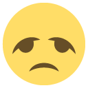 disappointed face emoji meaning