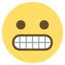 grimacing face emoji details, uses