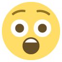 astonished face emoji details, uses
