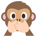 speak-no-evil monkey copy paste emoji