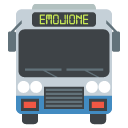 oncoming bus emoji meaning