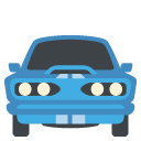 oncoming automobile emoji images