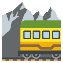 mountain railway copy paste emoji