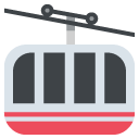 mountain cableway emoji details, uses