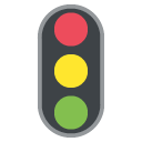 vertical traffic light copy paste emoji