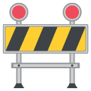 construction sign emoji details, uses