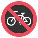 no bicycles emoji details, uses