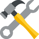 hammer and wrench emoji images
