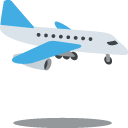 airplane arriving emoji details, uses