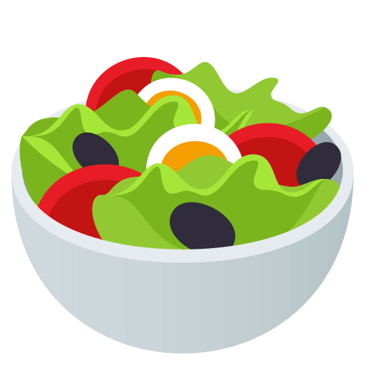 Green Salad emoji details, uses