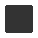 black medium square copy paste emoji