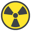 radioactive sign emoji details, uses