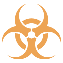 Biohazard Sign emoji meanings