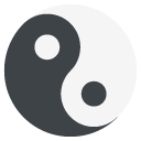 yin yang emoji details, uses