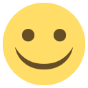 white smiling face copy paste emoji