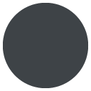medium black circle emoji