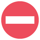 no entry emoji details, uses