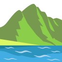 mountain emoji