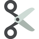 black scissors copy paste emoji
