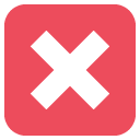 Negative Squared Cross Mark emoji meanings