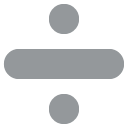 heavy division sign emoji details, uses