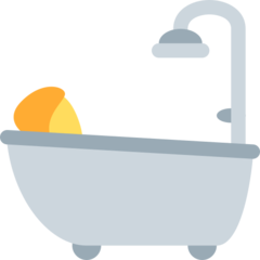 Bath emoji default skin tone